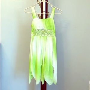 Apple Green Sweetheart Dress